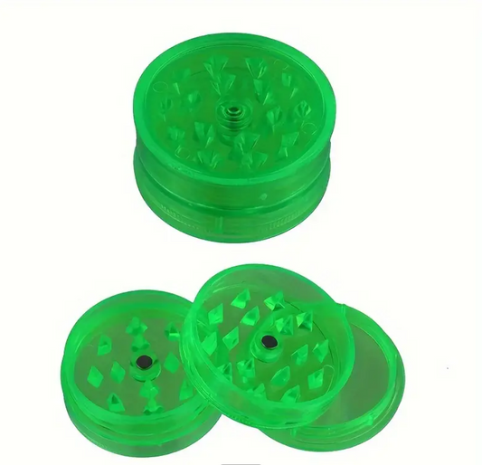 3-Layer Manual Plastic Herb & Spice Grinder
