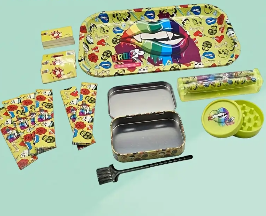 Smoking Bros Rolling Tray Set – Ultimate Starter Kit
