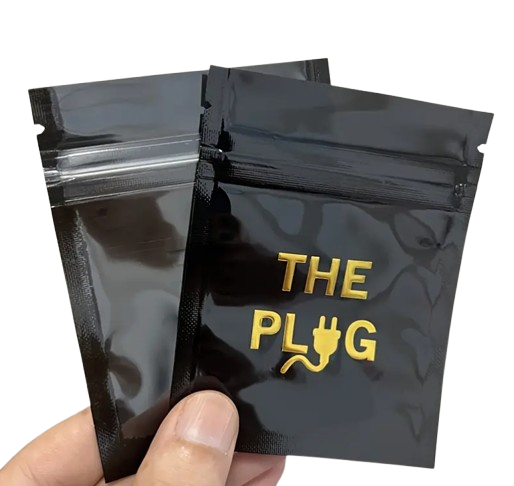100PCS 7.5x10cm Clear Mylar Zip Bags