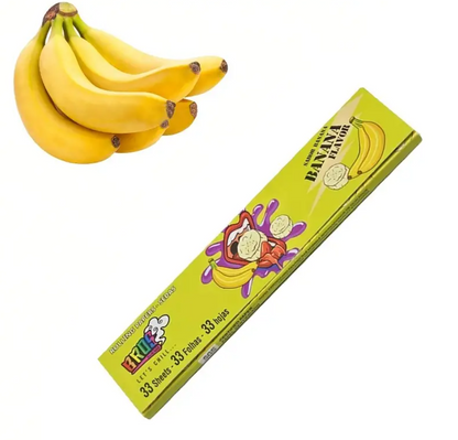 4 Sheets Fruit-Flavored Smoking Papers – 110mm, Slow Burn, Colorful Fun