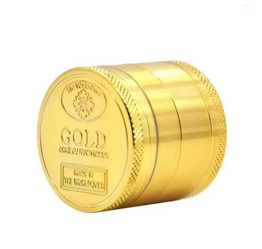 Gold Alloy Herb Grinder