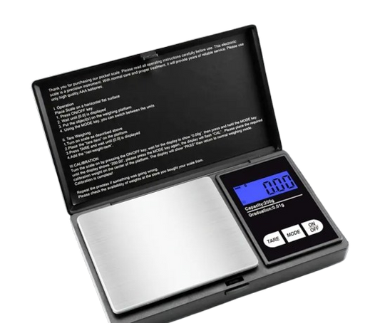 FODWET Flip-Top Precision Electronic Scale – Portable with LCD Display