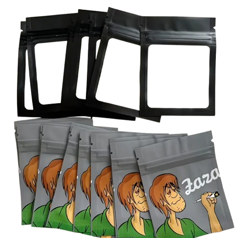 Cartoon Ziplock Bags – 20/50 Pack Reusable Seal Bags for Party Favors & Storage